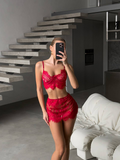 Red Leila Set