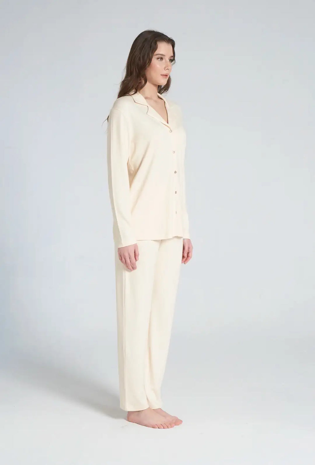 Honey Glow Cotton Pijama Set