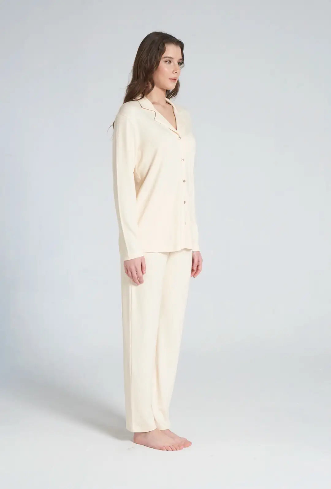 Honey Glow Cotton Pijama Set