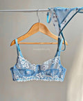 Daisy Blue Bra Set