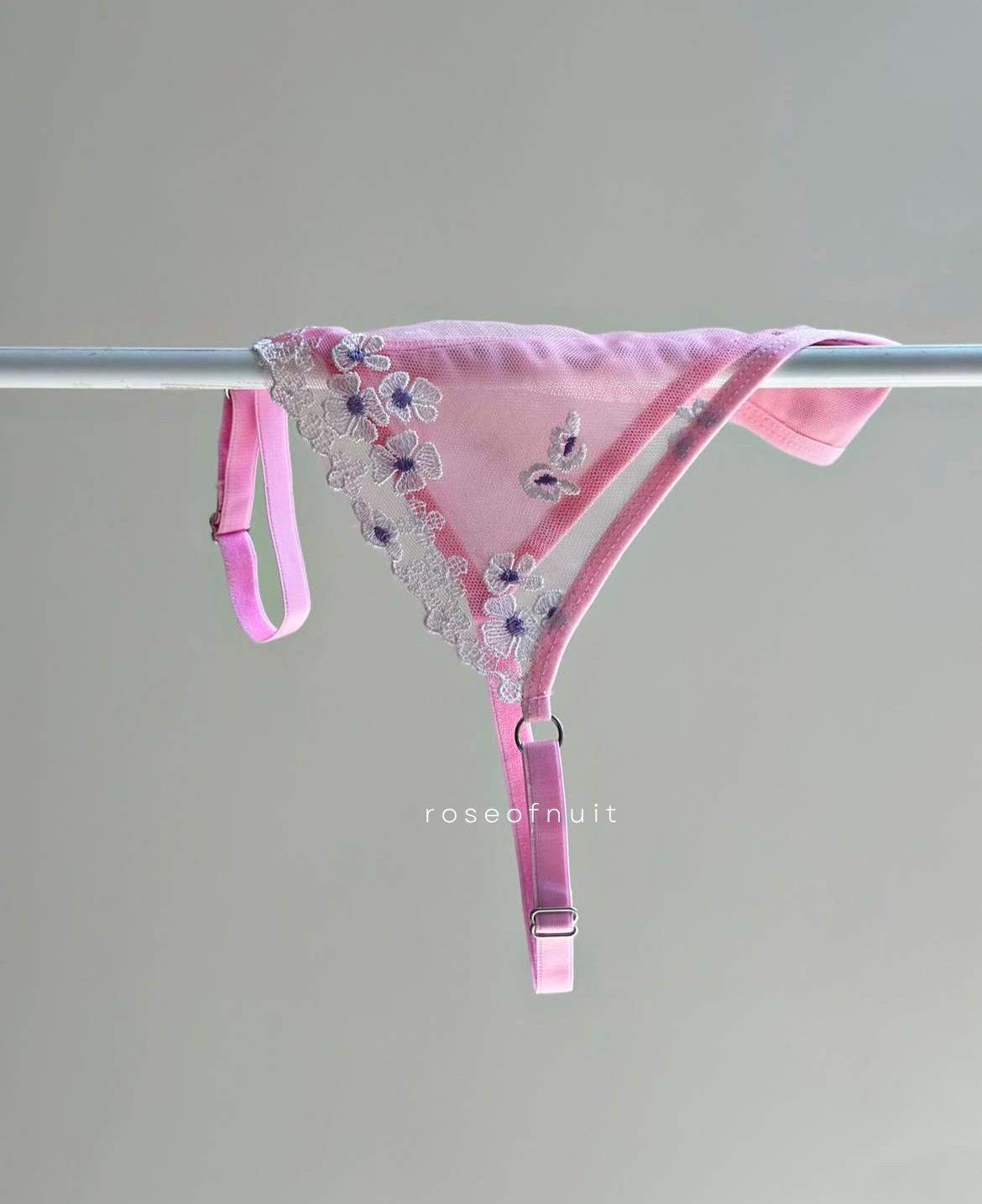 Daisy Pink Bra Set